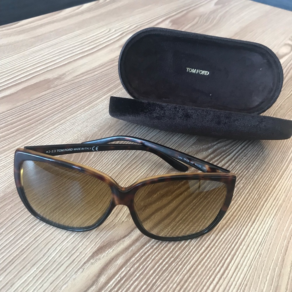 Tom Ford Lydia TF228 Sunglasses - Brown